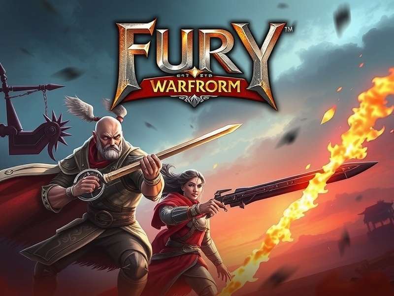 Fury Warfront Sword Storm game cover art